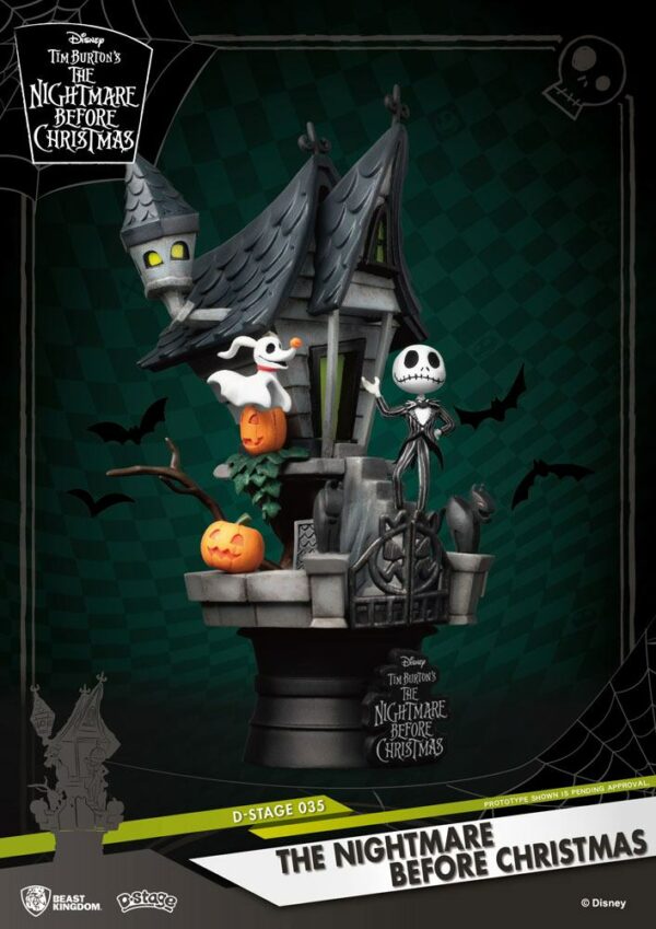L’ÉTRANGE NOËL DE MONSIEUR JACK – Figurine / Diorama D-Stage Jack's Haunted House 15 cm – Image 4