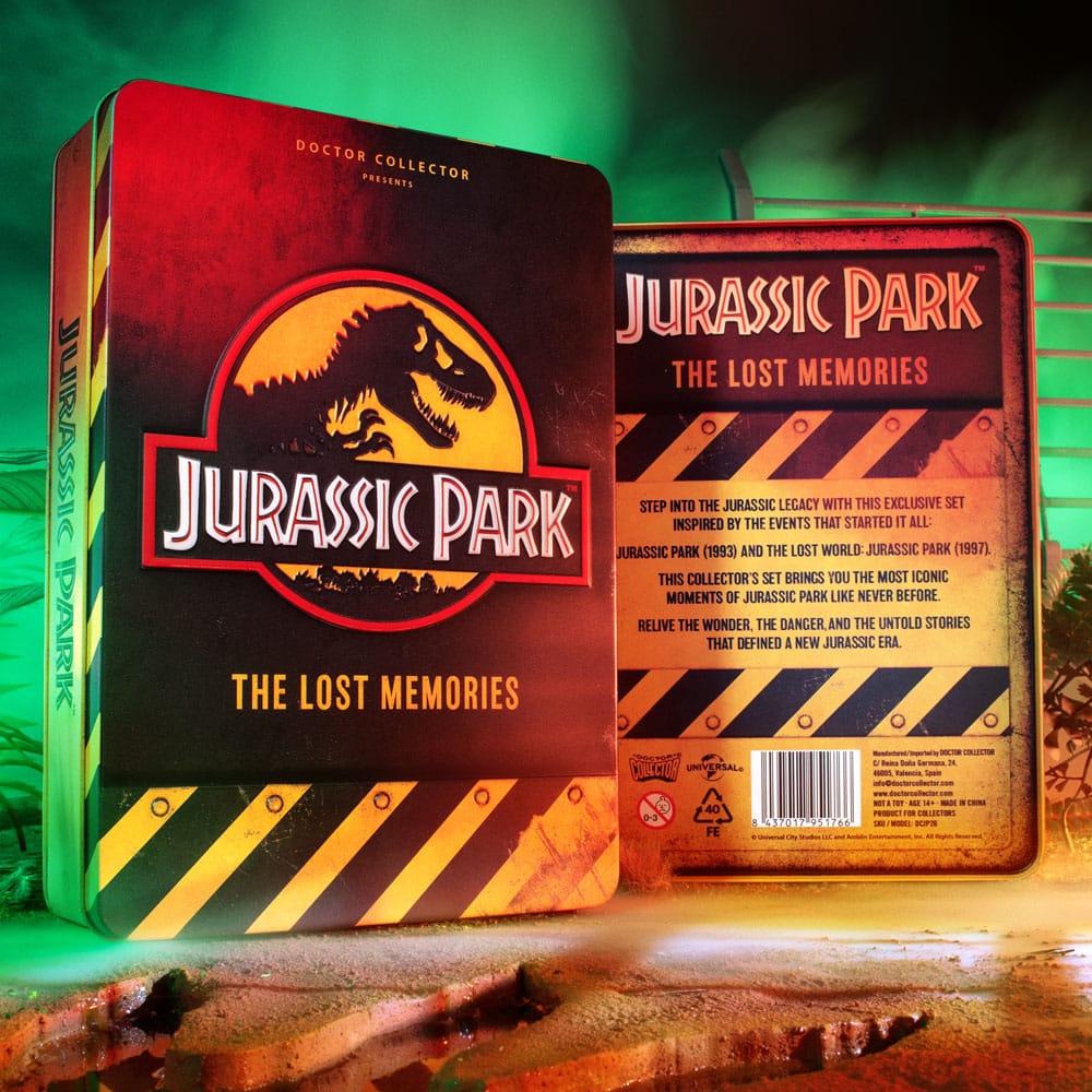 Coffret Cadeau Jurassic Park The Lost Memories Kit