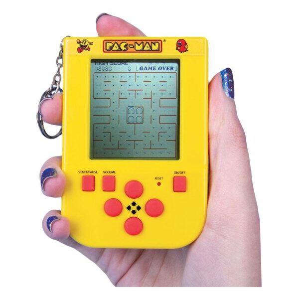 RÉTRO – Mini Console de Jeu Portable Pac-Man avec Porte-clés – Image 2