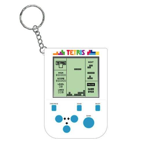 Mini console de jeu / porte-clés retro Tetris