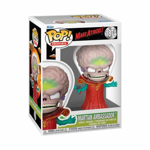 Martian Ambassador – Figurine Mars Attacks Funko POP! n°1874 – Image 2