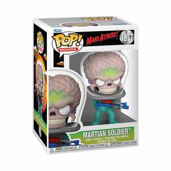 Martian Soldier with Atomic Ray Gun - Figurine Mars Attacks Funko POP! n°1877 – Image 2