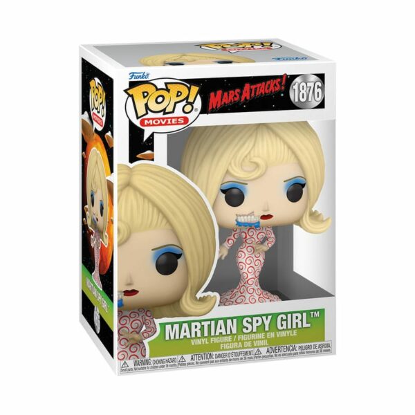 Martian Spy Girl – Figurine Mars Attacks Funko POP! n°1876 – Image 2