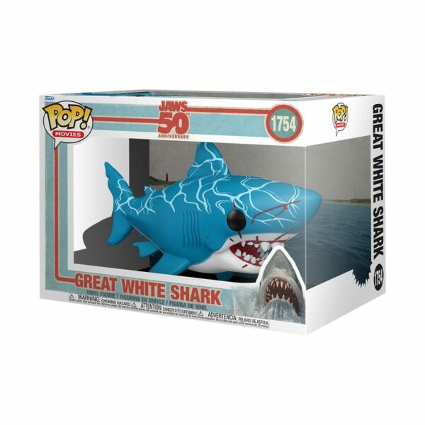 Grand Requin Blanc (Les Dents de la Mer) – Figurine Jaws Supersized Funko POP! Retro n°1754 – Image 2