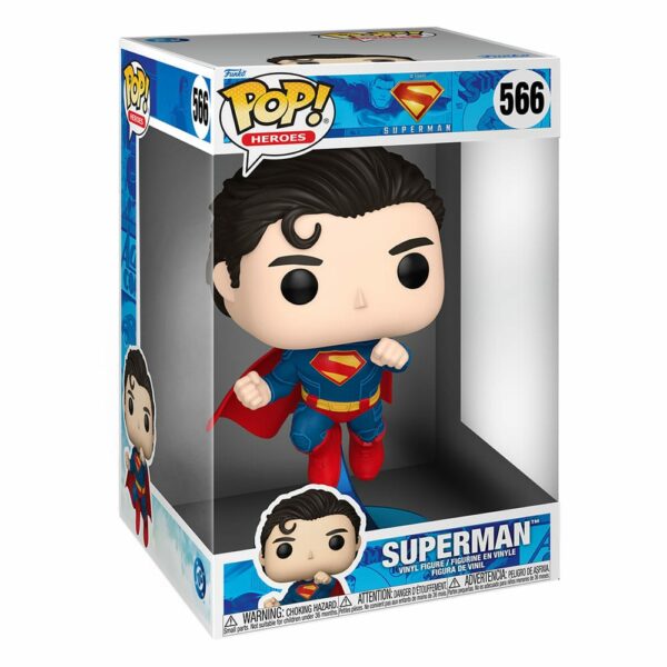 Superman (2025) – Figurine DC Comics Funko POP! Super Sized n°566 – Image 2