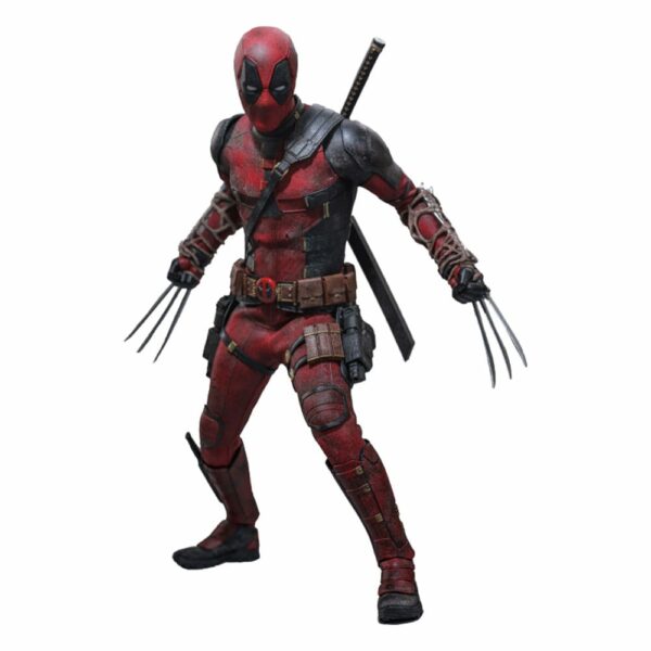 MARVEL – Figurine 1/6 Movie Masterpiece Deadpool Battling Version (Deadpool & Wolverine) 31 cm – Image 23