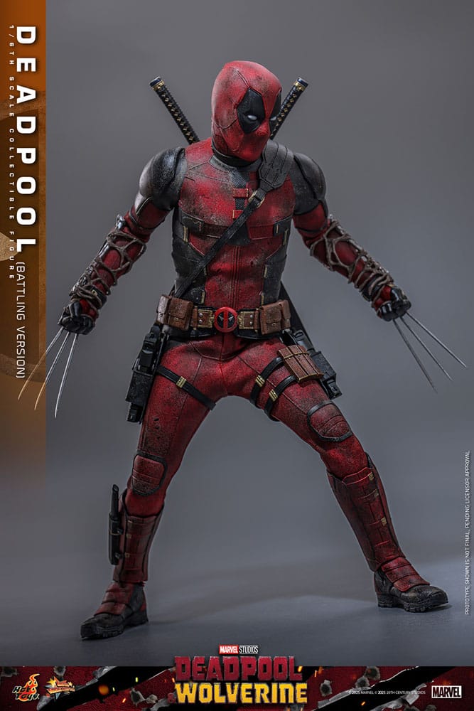 Figurine 1/6 Deadpool Battling Version Deadpool et Wolverine