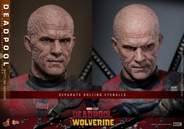 MARVEL – Figurine 1/6 Movie Masterpiece Deadpool Battling Version (Deadpool & Wolverine) 31 cm – Image 21