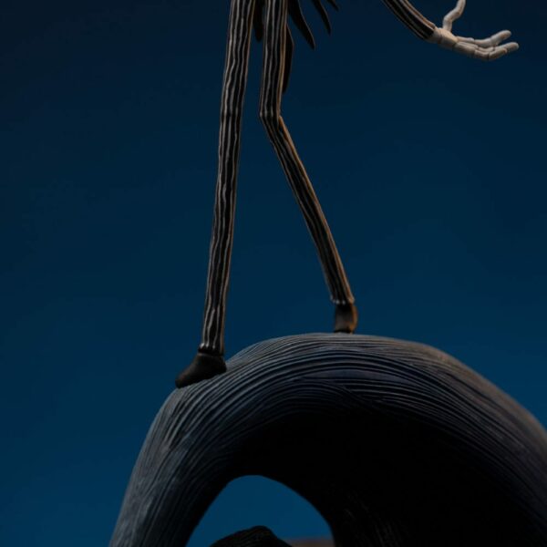 L’ÉTRANGE NOËL DE MONSIEUR JACK –  Statuette 1/10 Art Scale Jack Skellington 36 cm – Image 3