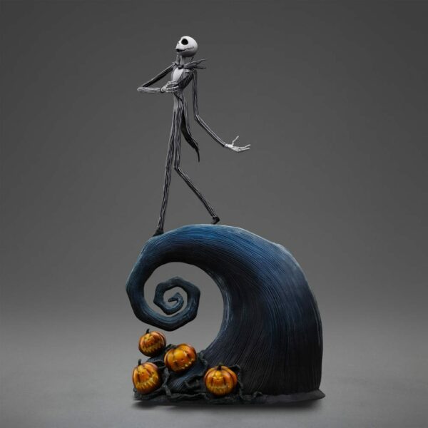 L’ÉTRANGE NOËL DE MONSIEUR JACK –  Statuette 1/10 Art Scale Jack Skellington 36 cm – Image 9