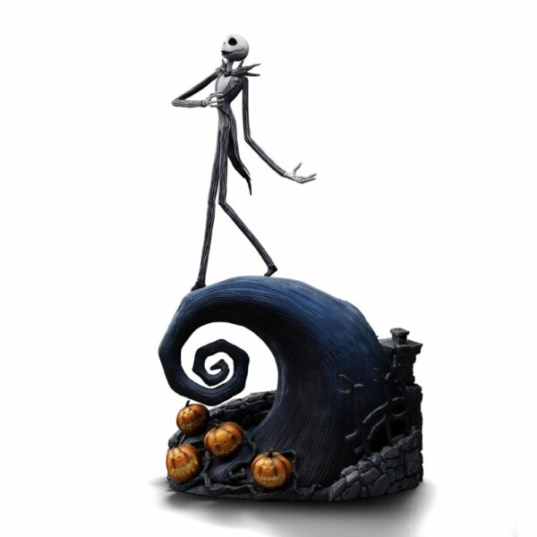 L’ÉTRANGE NOËL DE MONSIEUR JACK –  Statuette 1/10 Art Scale Jack Skellington 36 cm – Image 14