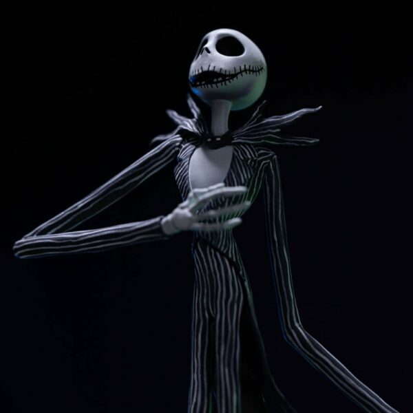 L’ÉTRANGE NOËL DE MONSIEUR JACK – Statuette 1/10 Deluxe Art Scale Jack Skellington Sally & Zero 39 cm – Image 14