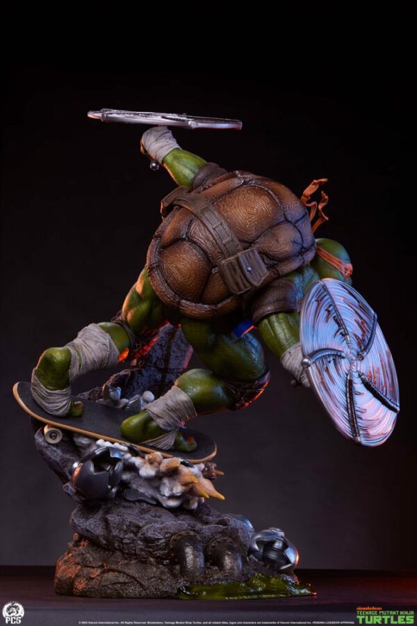 LES TORTUES NINJA – Statuette 1/3 Michelangelo 67 cm – Image 8