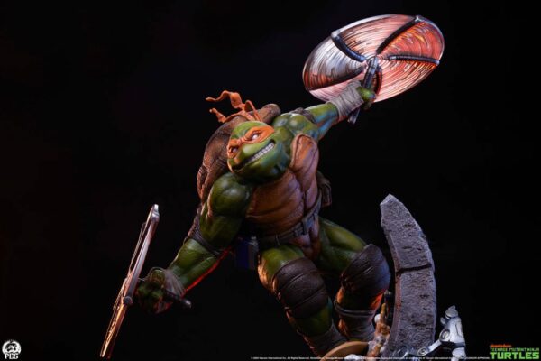 LES TORTUES NINJA – Statuette 1/3 Michelangelo 67 cm – Image 11