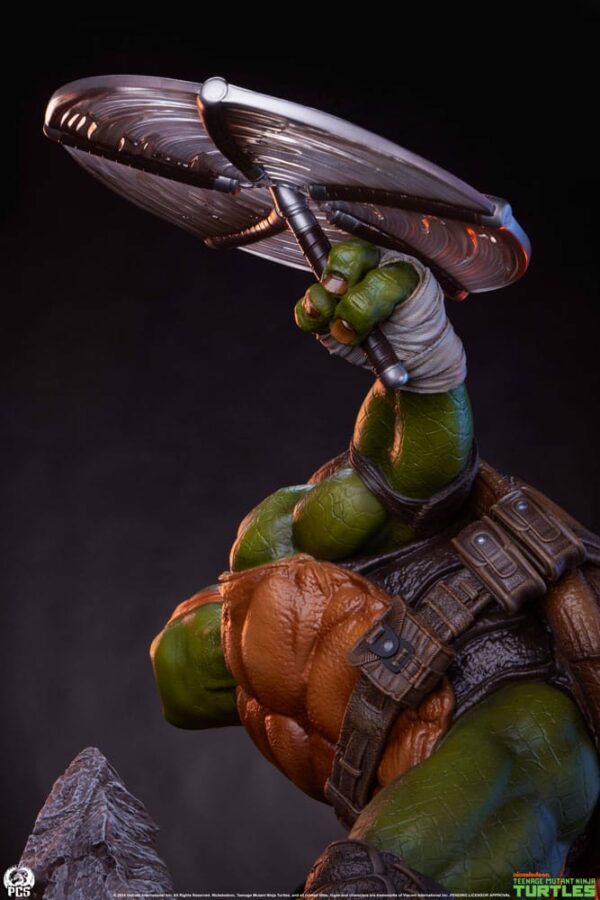 LES TORTUES NINJA – Statuette 1/3 Michelangelo 67 cm – Image 16