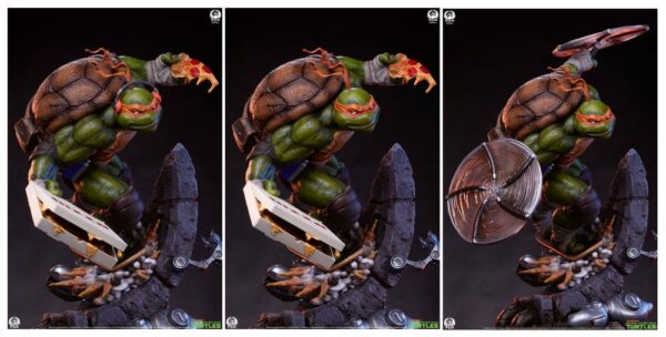 LES TORTUES NINJA – Statuette 1/3 Michelangelo (Deluxe Edition) 67 cm – Image 13