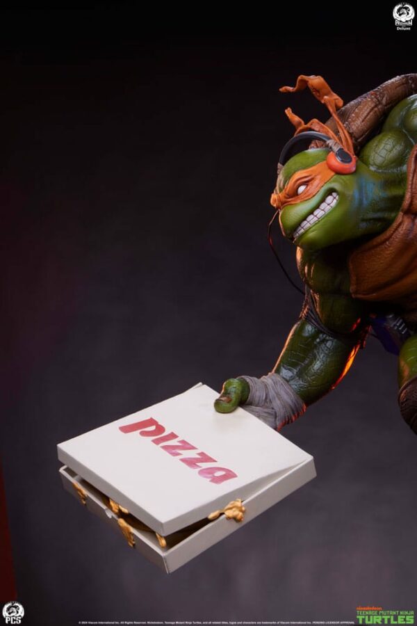 LES TORTUES NINJA – Statuette 1/3 Michelangelo (Deluxe Edition) 67 cm – Image 18