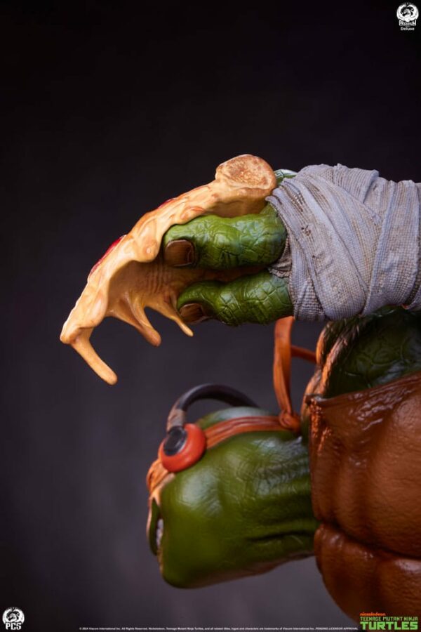 LES TORTUES NINJA – Statuette 1/3 Michelangelo (Deluxe Edition) 67 cm – Image 20