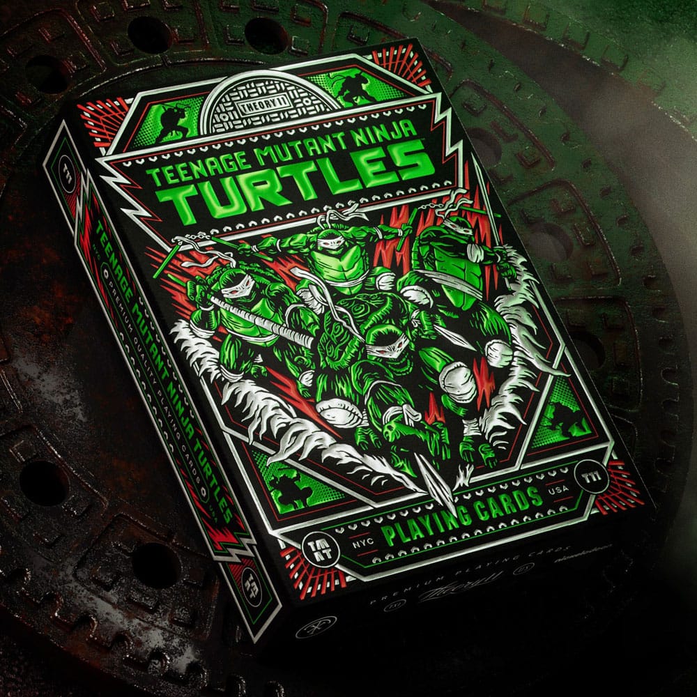 Jeu de cartes à jouer Les Tortues Ninja