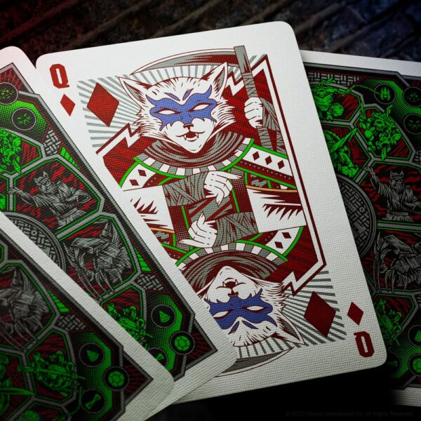 LES TORTUES NINJA – Jeu de Cartes à jouer TMNT – Image 5