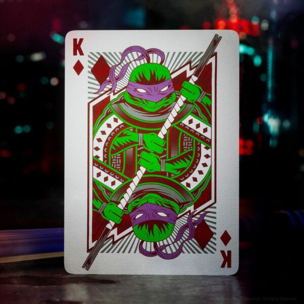 LES TORTUES NINJA – Jeu de Cartes à jouer TMNT – Image 10