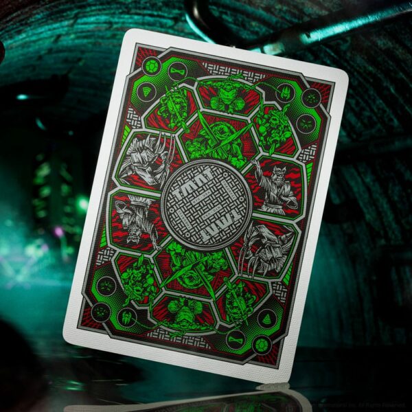LES TORTUES NINJA – Jeu de Cartes à jouer TMNT – Image 14