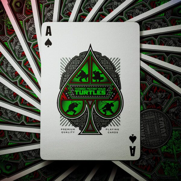 LES TORTUES NINJA – Jeu de Cartes à jouer TMNT – Image 15