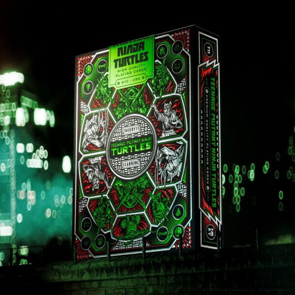 LES TORTUES NINJA – Jeu de Cartes à jouer TMNT – Image 17