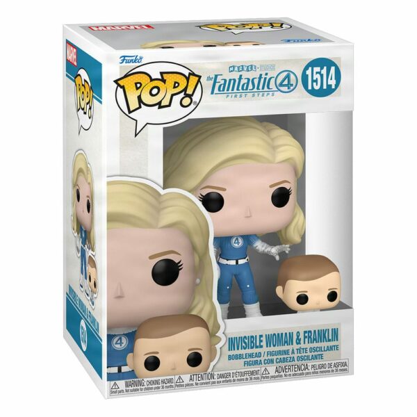 Invisible Woman & Franklin (Les 4 Fantastiques) – Figurine Marvel Funko POP! n°1514 – Image 2