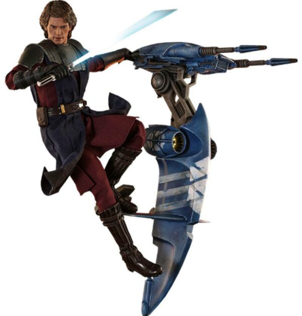 STAR WARS – Figurine 1/6 Anakin Skywalker & STAP The Clone Wars 31 cm – Image 19