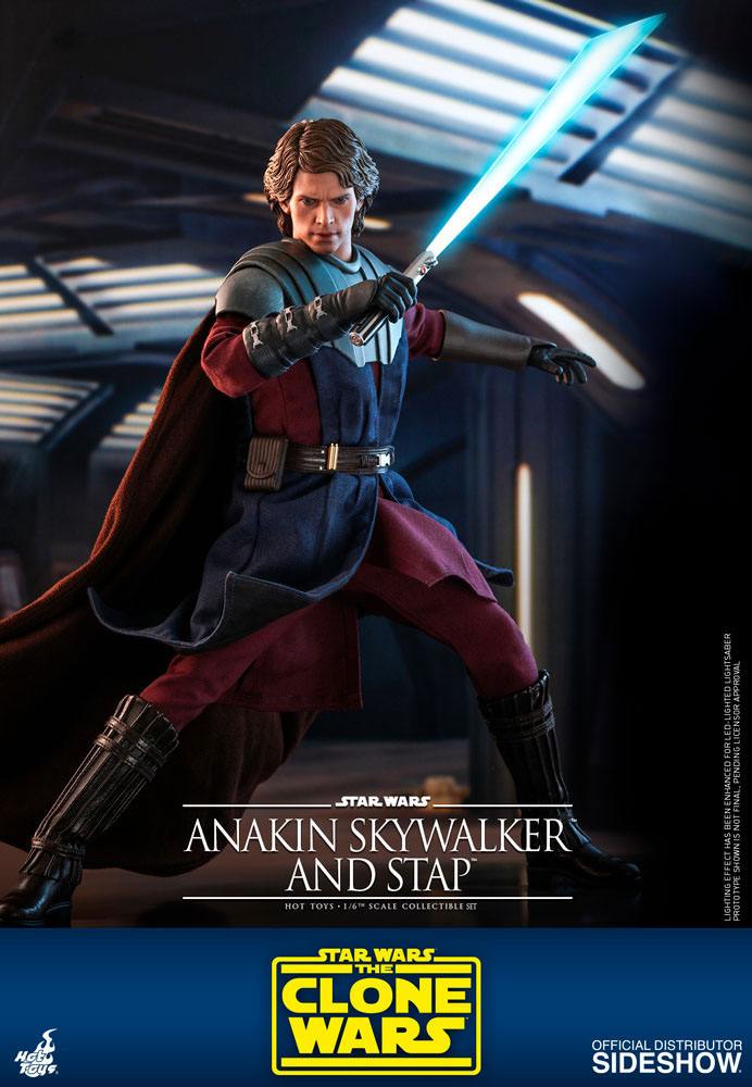 Figurine 1/6 Anakin Skywalker & Stap 31 cm