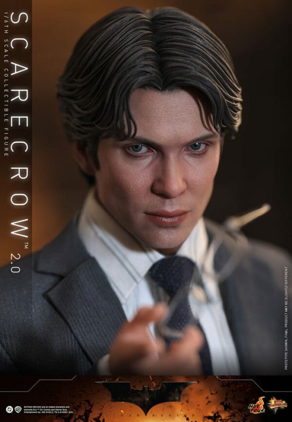 DC COMICS – Figurine Movie Masterpiece 1/6 L’Épouvantail 2.0 Batman Begins 30 cm – Image 5