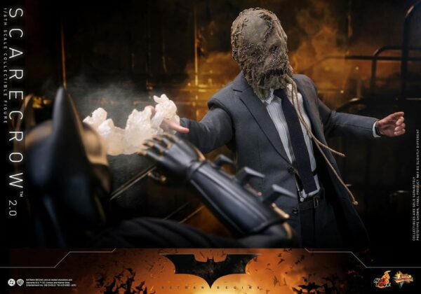 DC COMICS – Figurine Movie Masterpiece 1/6 L’Épouvantail 2.0 Batman Begins 30 cm – Image 10
