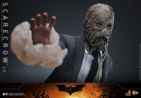 DC COMICS – Figurine Movie Masterpiece 1/6 L’Épouvantail 2.0 Batman Begins 30 cm – Image 11