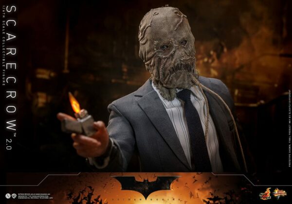 DC COMICS – Figurine Movie Masterpiece 1/6 L’Épouvantail 2.0 Batman Begins 30 cm – Image 13