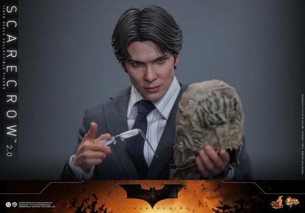 DC COMICS – Figurine Movie Masterpiece 1/6 L’Épouvantail 2.0 Batman Begins 30 cm – Image 14