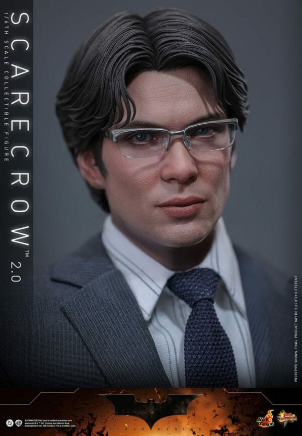 DC COMICS – Figurine Movie Masterpiece 1/6 L’Épouvantail 2.0 Batman Begins 30 cm – Image 15