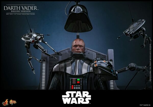 STAR WARS – Figurine 1/6 Movie Masterpiece Dark Vador Star Wars : Episode III (Deluxe Version) 35 cm – Image 9