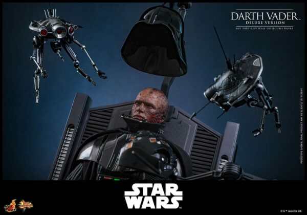 STAR WARS – Figurine 1/6 Movie Masterpiece Dark Vador Star Wars : Episode III (Deluxe Version) 35 cm – Image 10