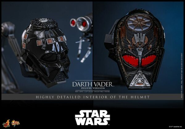 STAR WARS – Figurine 1/6 Movie Masterpiece Dark Vador Star Wars : Episode III (Deluxe Version) 35 cm – Image 12