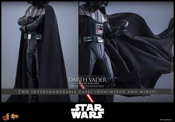 STAR WARS – Figurine 1/6 Movie Masterpiece Dark Vador Star Wars : Episode III (Deluxe Version) 35 cm – Image 13