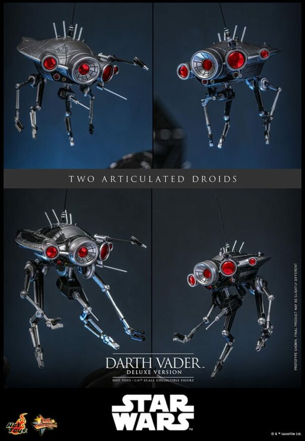 STAR WARS – Figurine 1/6 Movie Masterpiece Dark Vador Star Wars : Episode III (Deluxe Version) 35 cm – Image 15