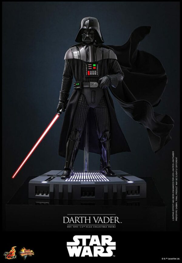 STAR WARS – Figurine 1/6 Movie Masterpiece Dark Vador Star Wars : Episode III 35 cm – Image 5