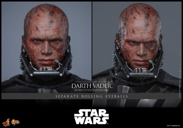 STAR WARS – Figurine 1/6 Movie Masterpiece Dark Vador Star Wars : Episode III 35 cm – Image 17