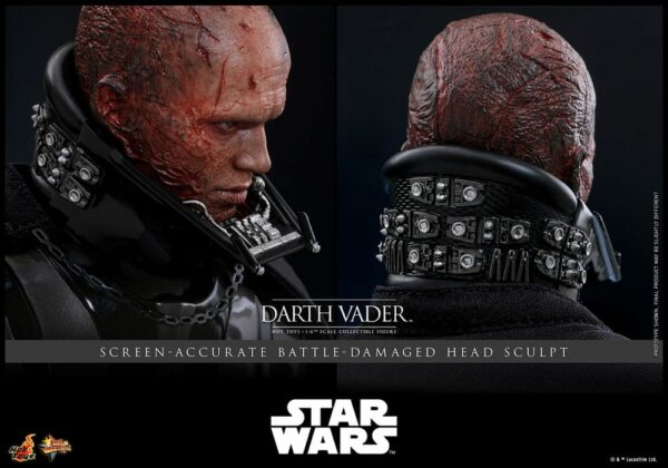 STAR WARS – Figurine 1/6 Movie Masterpiece Dark Vador Star Wars : Episode III 35 cm – Image 18