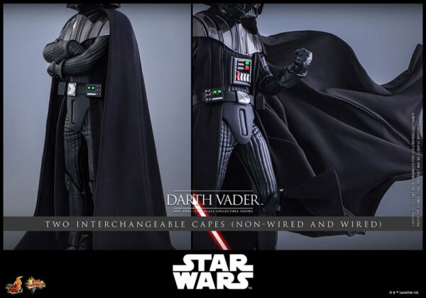 STAR WARS – Figurine 1/6 Movie Masterpiece Dark Vador Star Wars : Episode III 35 cm – Image 19