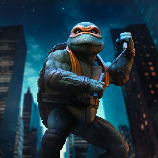 LES TORTUES NINJA – Statuette 1/10 Art Scale Michelangelo 19 cm – Image 3