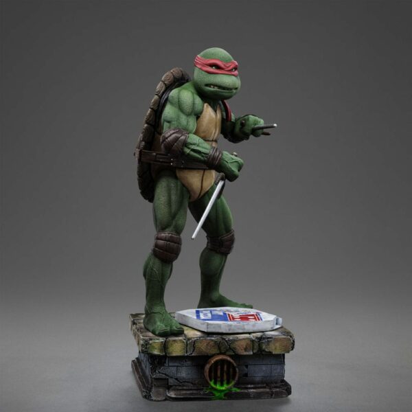 LES TORTUES NINJA – Statuette 1/10 Art Scale Raphaël 21 cm – Image 4