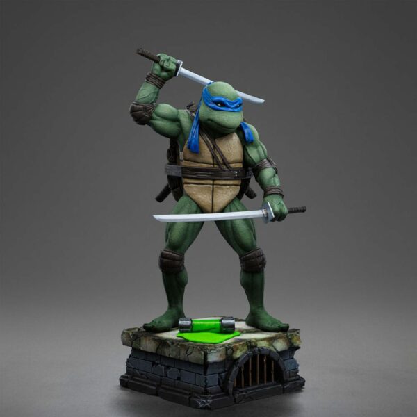 LES TORTUES NINJA – Statuette 1/10 Art Scale Leonardo 21 cm – Image 2
