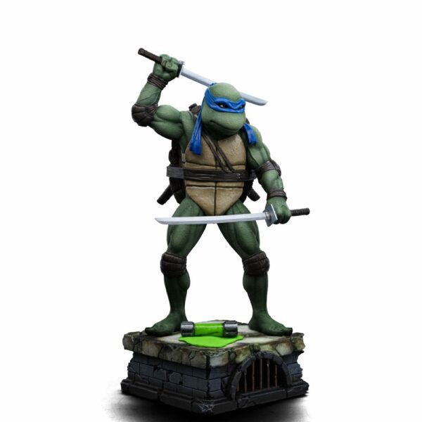 LES TORTUES NINJA – Statuette 1/10 Art Scale Leonardo 21 cm – Image 3